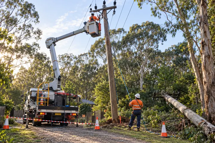 How much does a private power pole cost in NSW?